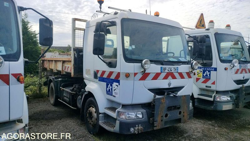 RENAULT MIDLUM 180 - 2001 - 269671 KM - Utilitaire benne: photos 1 RENAULT MIDLUM 180 - 2001 - 269671 KM - Utilitaire benne: photos 1