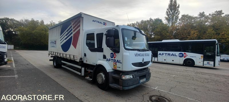RENAULT MIDLUM AUTO ECOLE 240 DXI - 2009 - 337340 Kms - Camion à rideaux coulissants: photos 3 RENAULT MIDLUM AUTO ECOLE 240 DXI - 2009 - 337340 Kms - Camion à rideaux coulissants: photos 3