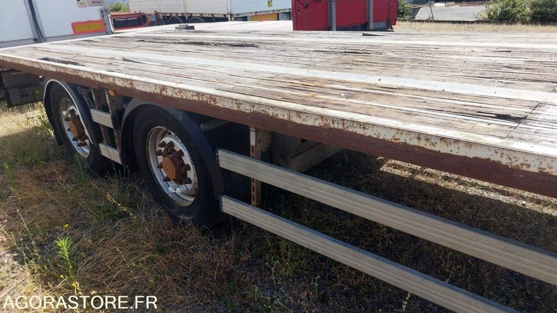 REMORQUE - SAMRO REMORQUE 2ESS PLATEAU - 2011 - BG-052-GM - Remorque: photos 4 REMORQUE - SAMRO REMORQUE 2ESS PLATEAU - 2011 - BG-052-GM - Remorque: photos 4