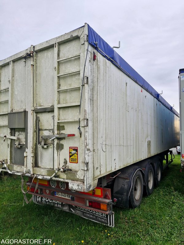 REMORQUE CEREALIERE SAMRO 70 M3 MINES FAVORABLE - Semi-remorque: photos 3 REMORQUE CEREALIERE SAMRO 70 M3 MINES FAVORABLE - Semi-remorque: photos 3