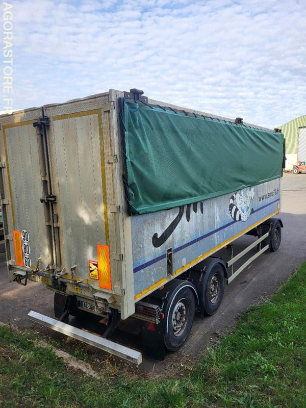 Remorque poids lourds Kaiser en alu 26T - 50 m3 - 2009 - Semi-remorque: photos 4 Remorque poids lourds Kaiser en alu 26T - 50 m3 - 2009 - Semi-remorque: photos 4