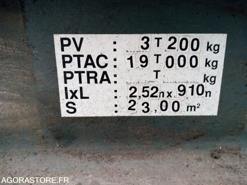 Remorque porte caisson Adoc - Semi-remorque: photos 5 Remorque porte caisson Adoc - Semi-remorque: photos 5