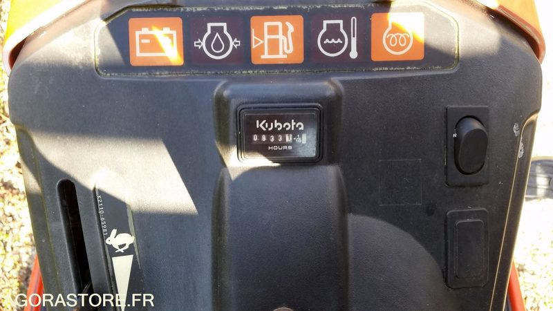 Motofaucheuse TONDEUSE KUBOTA G21 DIESEL 2007 933H SANS PLATEAU DE COUPE: photos 16