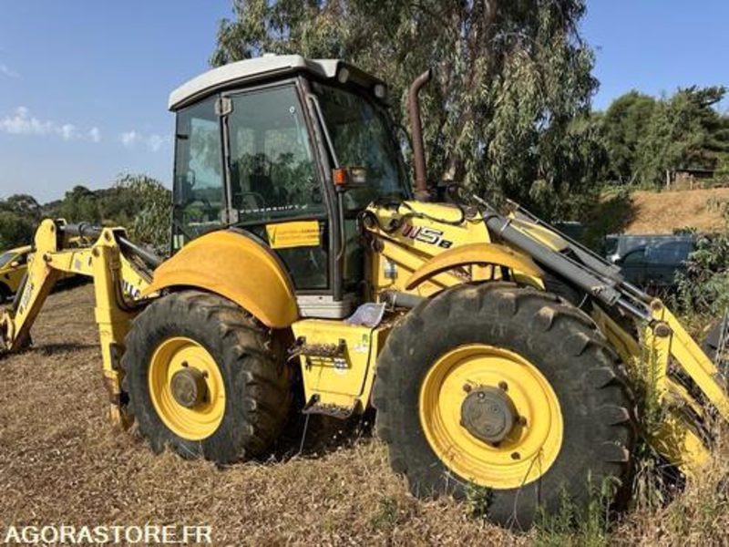 TRACTOPELLE NEW HOLLAND B115B - 3601H - 2008 - Tractopelle: photos 2 TRACTOPELLE NEW HOLLAND B115B - 3601H - 2008 - Tractopelle: photos 2