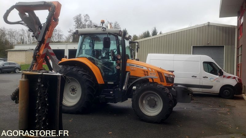 Tracteur agricole Massey Fergusson 110CV année 2015 avec épareuse SMA LYNX 2453 - Tracteur agricole: photos 2 Tracteur agricole Massey Fergusson 110CV année 2015 avec épareuse SMA LYNX 2453 - Tracteur agricole: photos 2