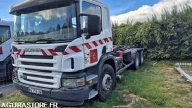 6*4 AMPIROL - SCANIA de 2005 avec BRAS PROMAT - 191441kms - Tracteur routier: photos 1 6*4 AMPIROL - SCANIA de 2005 avec BRAS PROMAT - 191441kms - Tracteur routier: photos 1