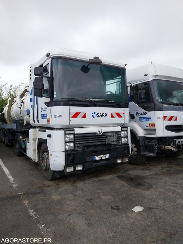 TRACTEUR RENAULT AE390 ADR POMPE 1998 821393KM ROULANT - Tracteur routier: photos 1 TRACTEUR RENAULT AE390 ADR POMPE 1998 821393KM ROULANT - Tracteur routier: photos 1