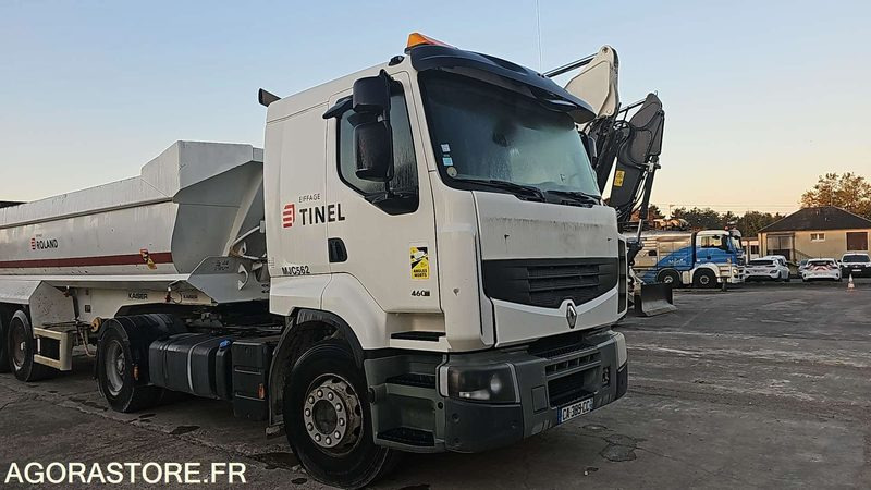 TRACTEUR RENAULT PREM LANDER 460 4X2 - 2012 / 324844KM - CA389CC (MJC562) - Tracteur routier: photos 1 TRACTEUR RENAULT PREM LANDER 460 4X2 - 2012 / 324844KM - CA389CC (MJC562) - Tracteur routier: photos 1