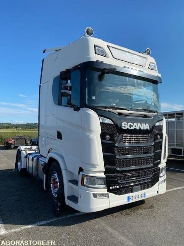 TRACTEUR ROUTIER SCANIA S540 - 2021 - 593000KM - Tracteur routier: photos 1 TRACTEUR ROUTIER SCANIA S540 - 2021 - 593000KM - Tracteur routier: photos 1