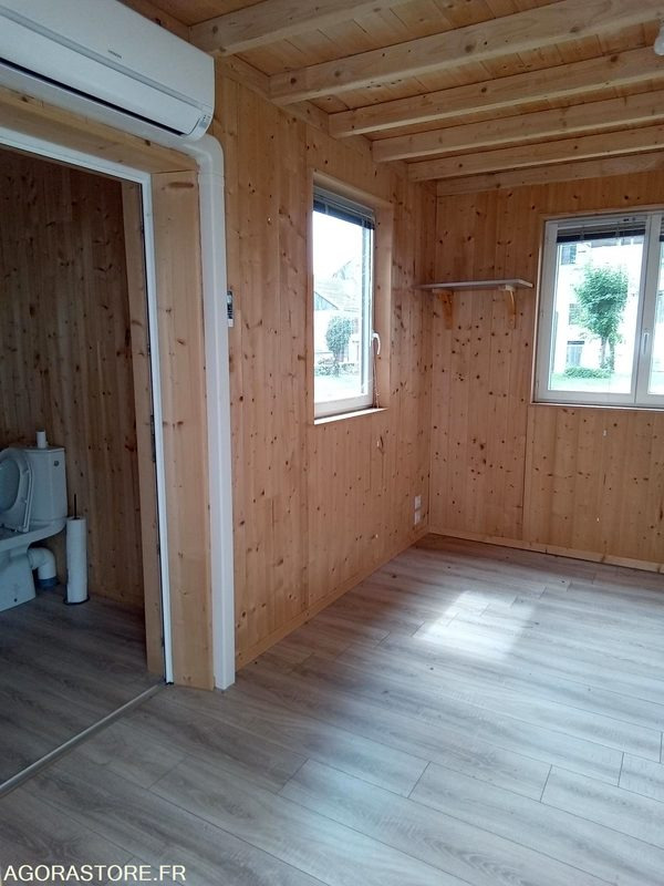 Vente chalet (bureau et sanitaire) acheté en 2021 - Conteneur comme habitat: photos 5 Vente chalet (bureau et sanitaire) acheté en 2021 - Conteneur comme habitat: photos 5
