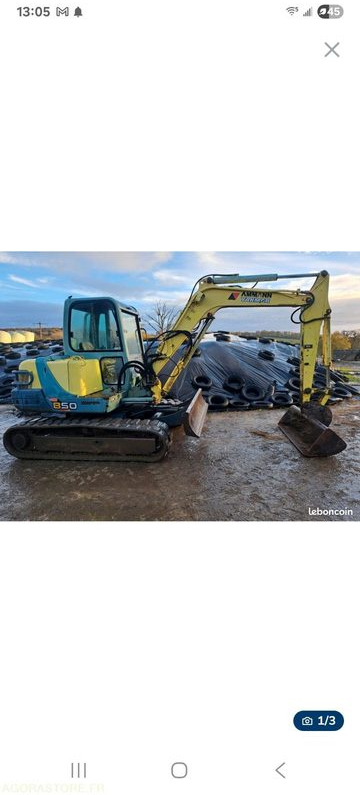 Yanmar b50 PELLE 5T5 - Pelle: photos 1 Yanmar b50 PELLE 5T5 - Pelle: photos 1