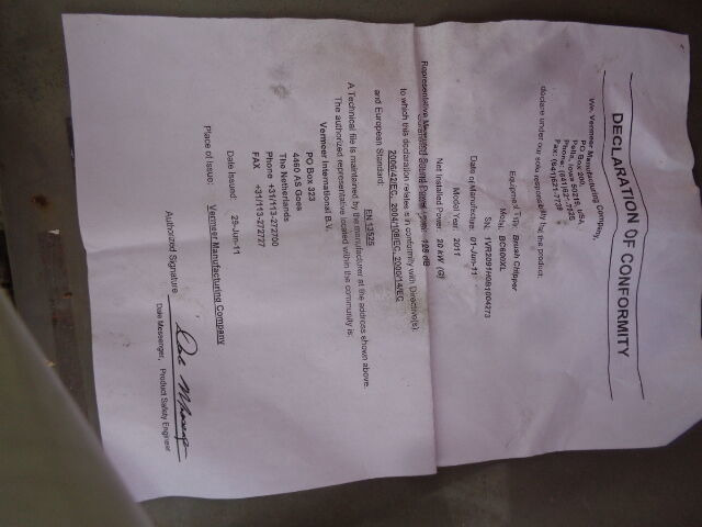 Vermeer BC600XL - Broyeur de végétaux: photos 2 Vermeer BC600XL - Broyeur de végétaux: photos 2