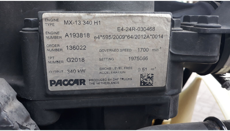 Moteur pour Camion DAF MX13 engine, perfect condition: photos 10