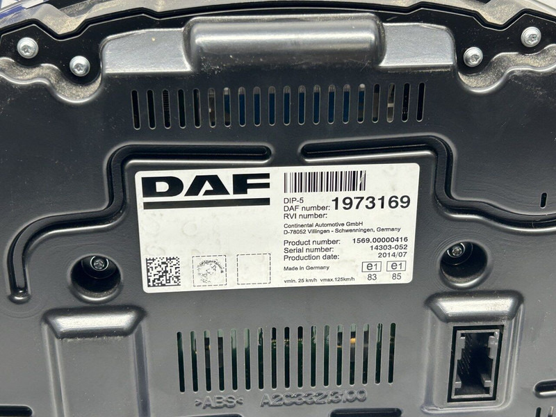 DAF instrument cluster - Panel de instrumentos pour Camion: photos 3 DAF instrument cluster - Panel de instrumentos pour Camion: photos 3