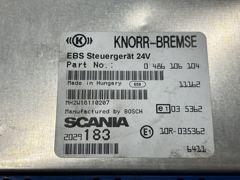 KNORR-BREMSE EBS - Bloc de gestion pour Camion: photos 4 KNORR-BREMSE EBS - Bloc de gestion pour Camion: photos 4