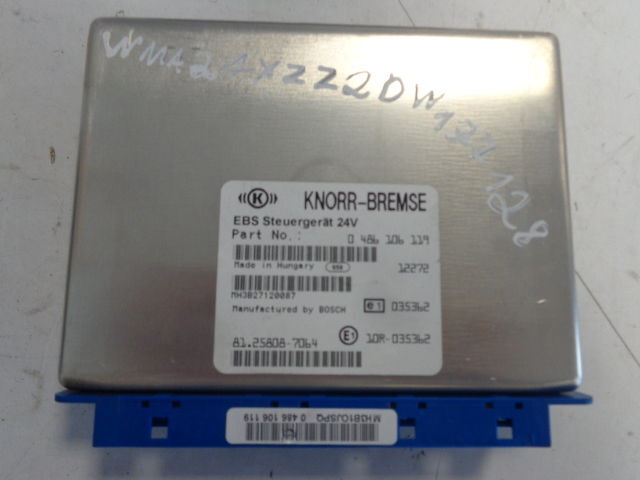 KNORR-BREMSE EBS control unit ( WORLDWIDE DELIVERY ) - Bloc de gestion pour Camion: photos 1 KNORR-BREMSE EBS control unit ( WORLDWIDE DELIVERY ) - Bloc de gestion pour Camion: photos 1
