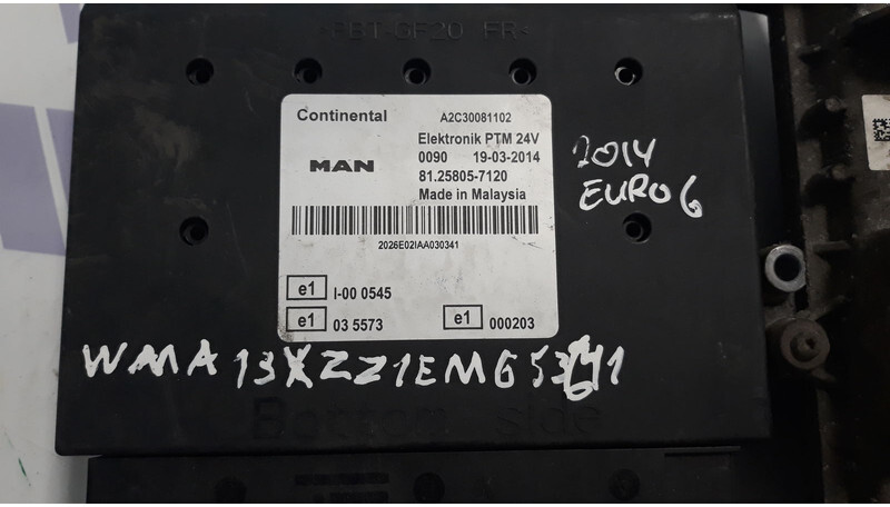 MAN PTM control unit - Bloc de gestion pour Camion: photos 1 MAN PTM control unit - Bloc de gestion pour Camion: photos 1
