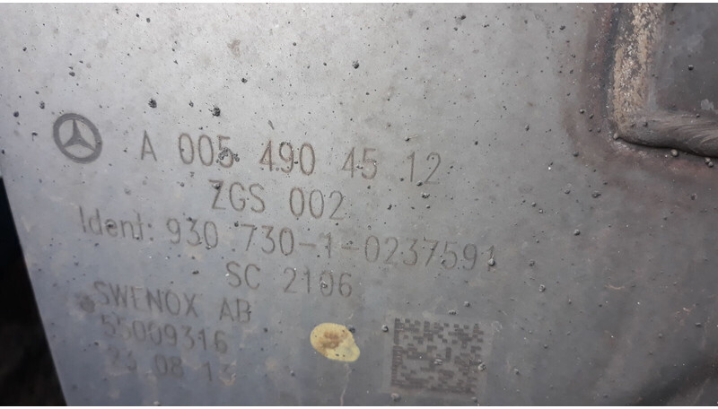 Mercedes-Benz Actros - Silencieux pour Camion: photos 4 Mercedes-Benz Actros - Silencieux pour Camion: photos 4