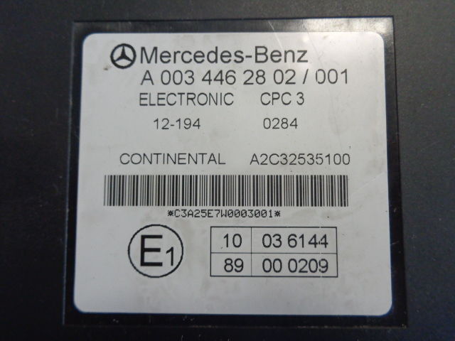 Mercedes-Benz MP4 electronic cpc 3 control unit 0034462802 - Bloc de gestion pour Camion: photos 2 Mercedes-Benz MP4 electronic cpc 3 control unit 0034462802 - Bloc de gestion pour Camion: photos 2