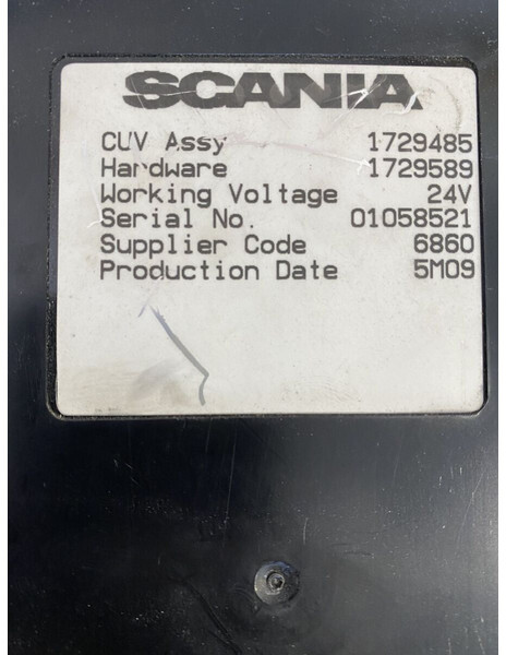 Scania VIS - Bloc de gestion pour Camion: photos 4 Scania VIS - Bloc de gestion pour Camion: photos 4