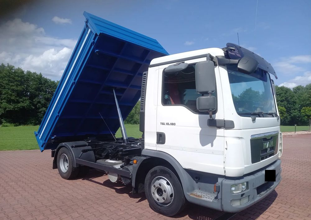 MAN TGL 10 180 EURO 5 - Camion benne: photos 1 MAN TGL 10 180 EURO 5 - Camion benne: photos 1