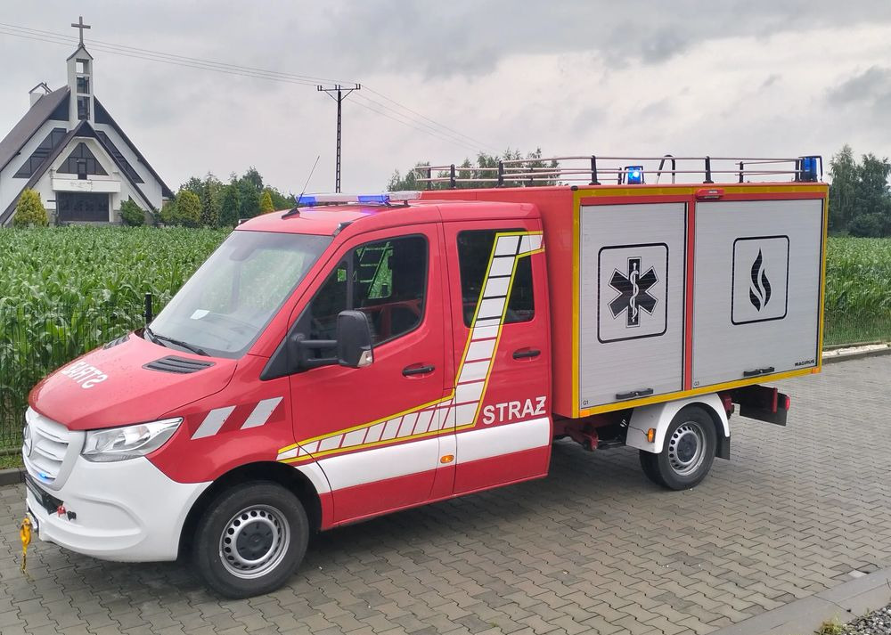 Mercedes-Benz Sprinter 907 straż strażacki pożarniczy Hasici Pompier - Camion de pompier: photos 4 Mercedes-Benz Sprinter 907 straż strażacki pożarniczy Hasici Pompier - Camion de pompier: photos 4