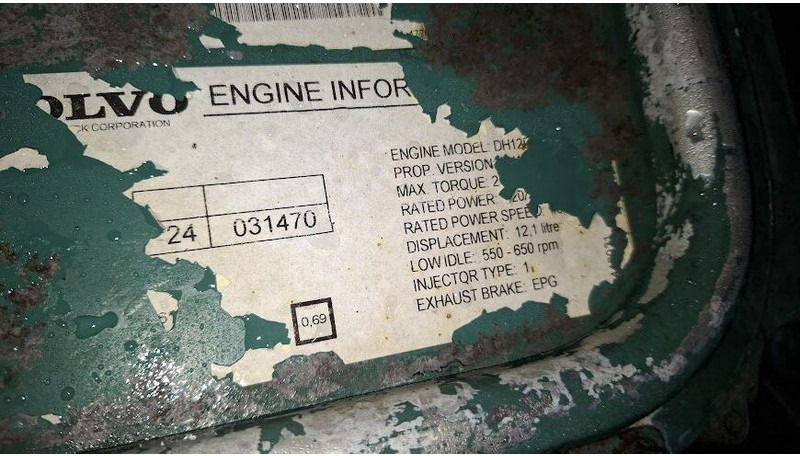 Volvo DH12D 420EC01. DH12E340EC06 . - Moteur: photos 4 Volvo DH12D 420EC01. DH12E340EC06 . - Moteur: photos 4