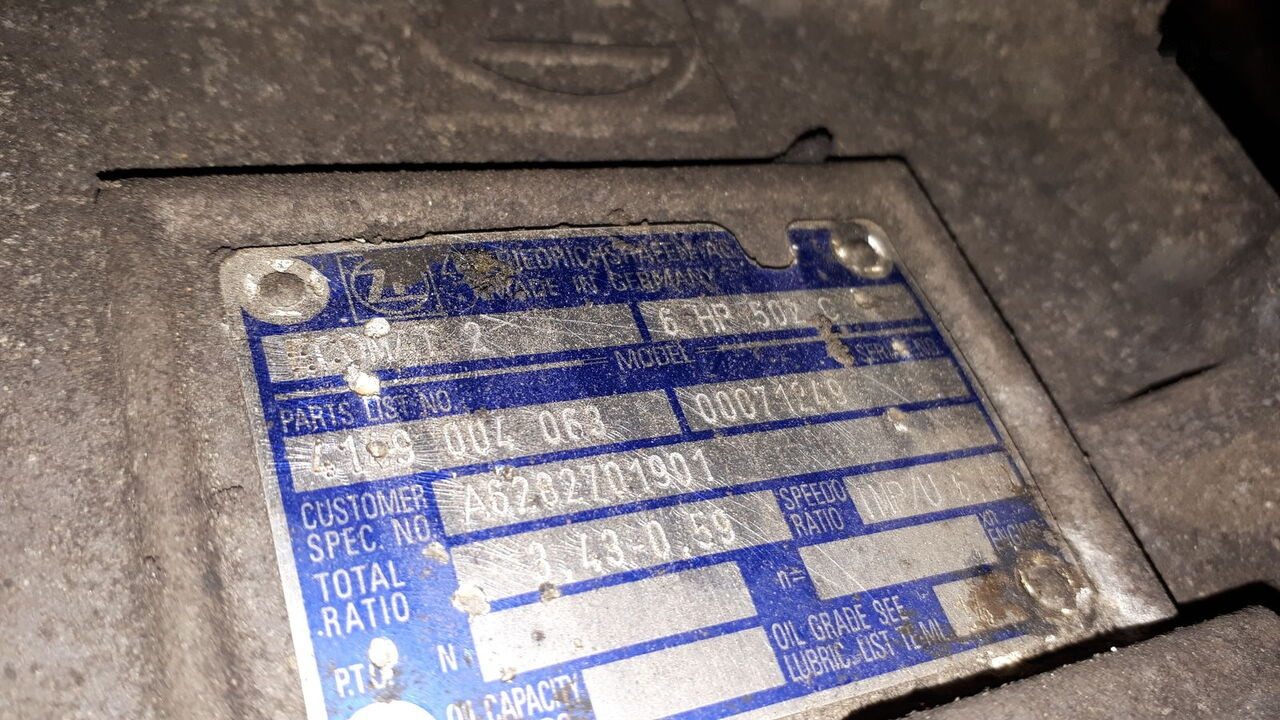 ZF 6HP604C .6HP502C. 6HP552C .6HP602C. 6HP592C. 6HP504C .6HP604C. 6 Volvo Man/ Volvo. Scnia. Mersedes - Boîte de vitesse pour Bus: photos 2 ZF 6HP604C .6HP502C. 6HP552C .6HP602C. 6HP592C. 6HP504C .6HP604C. 6 Volvo Man/ Volvo. Scnia. Mersedes - Boîte de vitesse pour Bus: photos 2