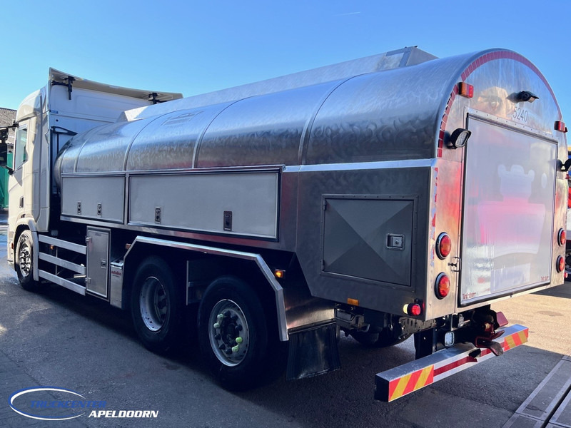 Scania R500 NGS 15000 Liter, Retarder, Steering axle, Stainless steel - Edelstahlt, Milk - Milch - Water - Camion citerne: photos 4 Scania R500 NGS 15000 Liter, Retarder, Steering axle, Stainless steel - Edelstahlt, Milk - Milch - Water - Camion citerne: photos 4
