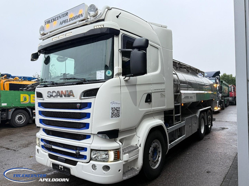 Scania R580 V8 Retarder, Stuuras, 15000 Liter roestvrijstalen tank - Camion citerne: photos 3 Scania R580 V8 Retarder, Stuuras, 15000 Liter roestvrijstalen tank - Camion citerne: photos 3