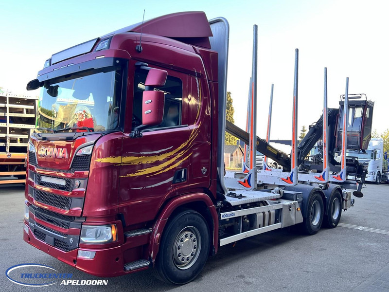 Scania R650 V8 NGS 6x4, Retarder, Jonsered Houtkraan - Camion grumier, Camion grue: photos 3 Scania R650 V8 NGS 6x4, Retarder, Jonsered Houtkraan - Camion grumier, Camion grue: photos 3