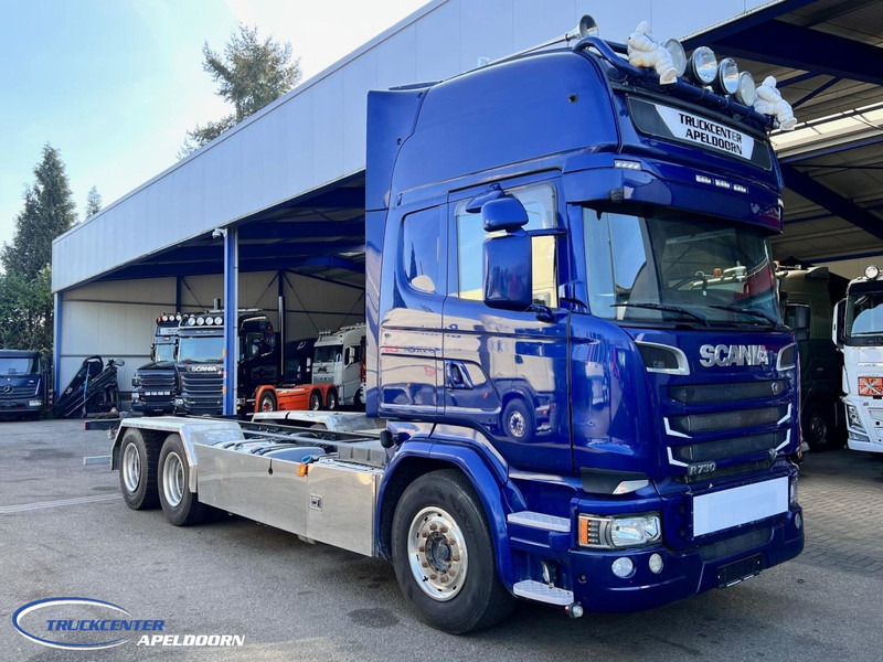 Scania R730 V8 6x4, Retarder, Clutch, PTO - Châssis cabine: photos 1 Scania R730 V8 6x4, Retarder, Clutch, PTO - Châssis cabine: photos 1