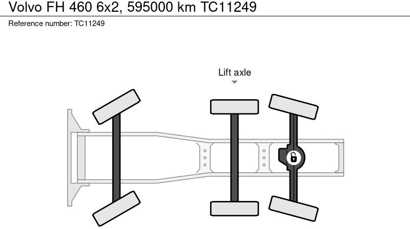 Volvo FH 460 6x2, 595000 km - Tracteur routier: photos 2 Volvo FH 460 6x2, 595000 km - Tracteur routier: photos 2