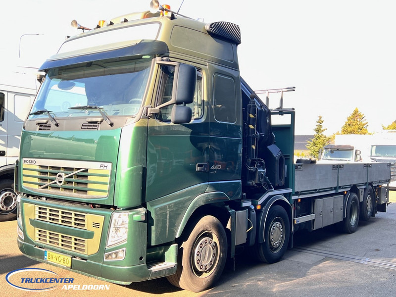 Volvo FH 440 HIAB 800 E4, 8x2 - Camion plateau, Camion grue: photos 3 Volvo FH 440 HIAB 800 E4, 8x2 - Camion plateau, Camion grue: photos 3