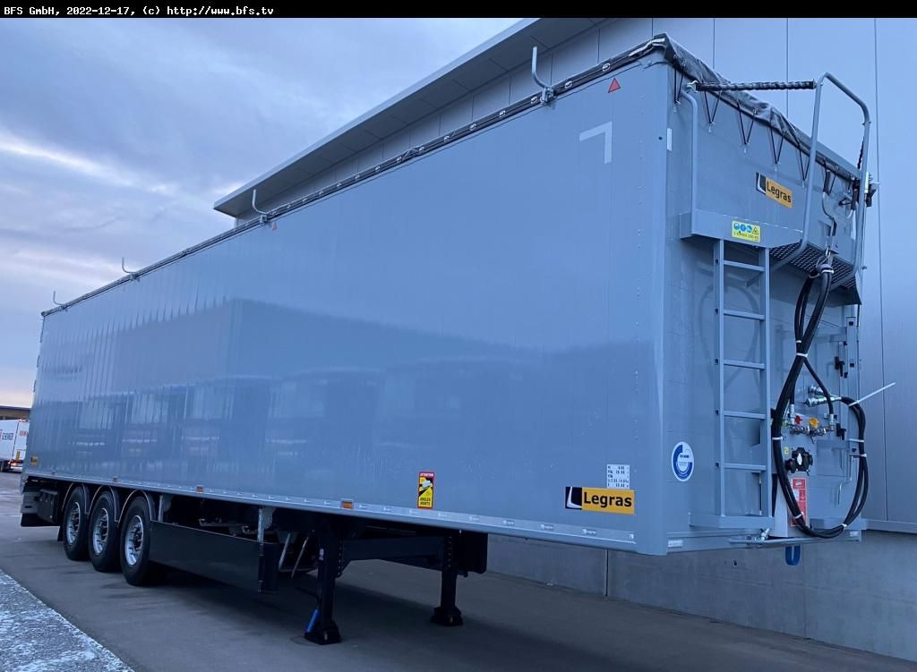 Legras Schubboden FMA FM-Edition, Schubbodenauflieger 9 - Semi-remorque à fond mouvant: photos 1 Legras Schubboden FMA FM-Edition, Schubbodenauflieger 9 - Semi-remorque à fond mouvant: photos 1
