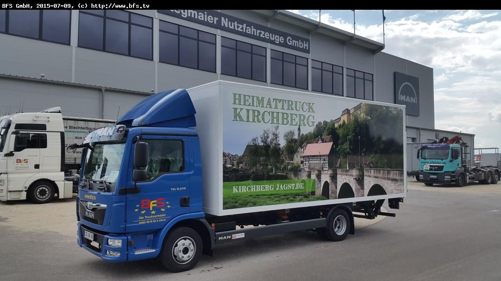 MAN TGL 8.220 4x2 BL EURO 6 Koffer Heimattruck - Fourgon grand volume: photos 2 MAN TGL 8.220 4x2 BL EURO 6 Koffer Heimattruck - Fourgon grand volume: photos 2