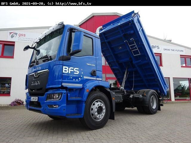 MAN TGM (TG3) 15.320 4x2 BL 3-Seiten Kipper, Anhänge - Camion benne: photos 1 MAN TGM (TG3) 15.320 4x2 BL 3-Seiten Kipper, Anhänge - Camion benne: photos 1