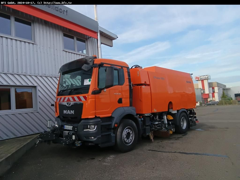 MAN TGS 18.360 4x2 BL BEAM S9000 / Bucher V90 Rotorc - Balayeuse de voirie: photos 1 MAN TGS 18.360 4x2 BL BEAM S9000 / Bucher V90 Rotorc - Balayeuse de voirie: photos 1