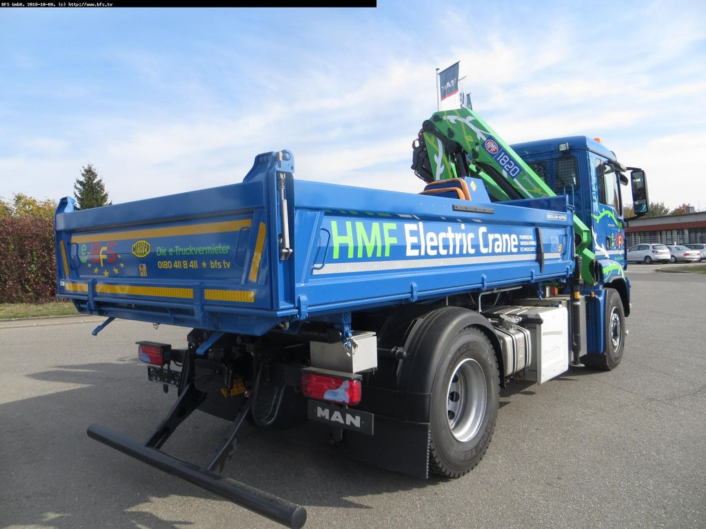 MAN TGS 18.420 4x4H BL HMF,Elektrokran 1820 K4 RC MAN TGS 18.420 4x4H BL HMF,Elektrokran 1820 K4 RC - Camion benne: photos 2 MAN TGS 18.420 4x4H BL HMF,Elektrokran 1820 K4 RC MAN TGS 18.420 4x4H BL HMF,Elektrokran 1820 K4 RC - Camion benne: photos 2