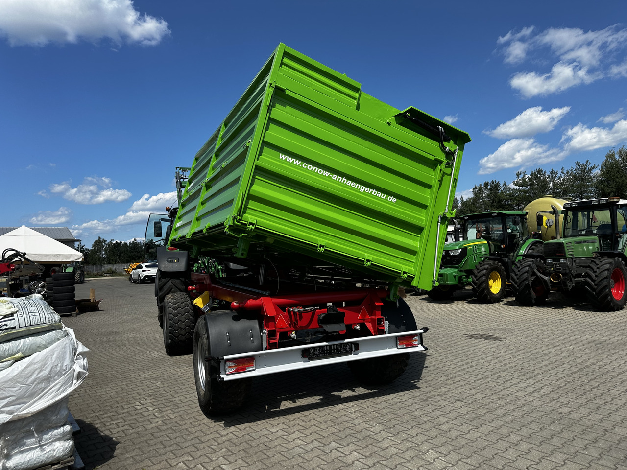 Conow HW 180 V 9 3 strony wywrot 18 ton - Benne agricole: photos 5 Conow HW 180 V 9 3 strony wywrot 18 ton - Benne agricole: photos 5