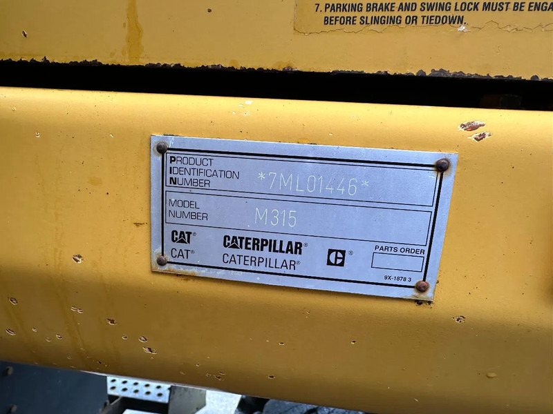 Pelle sur pneus Caterpillar M315 +ROTO CE: photos 9