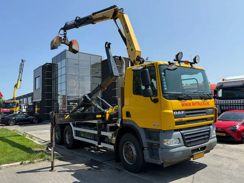 DAF CF 85.410 6X4 - EURO 5 + PALFINGER PK15500 + REMOTE + PALFINGER HOOK - Camion grue: photos 2 DAF CF 85.410 6X4 - EURO 5 + PALFINGER PK15500 + REMOTE + PALFINGER HOOK - Camion grue: photos 2
