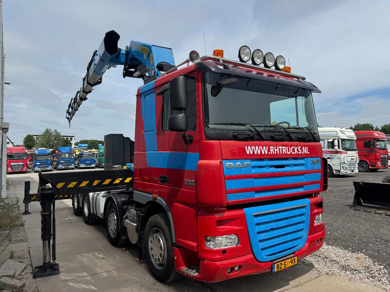 DAF XF 105.460 8X4 PALFINGER PK78002+ REMOTE CONTROL HUB REDUCTION TÜV TILL 03-2026 - Camion grue: photos 2 DAF XF 105.460 8X4 PALFINGER PK78002+ REMOTE CONTROL HUB REDUCTION TÜV TILL 03-2026 - Camion grue: photos 2