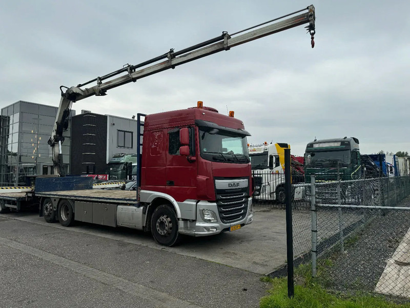 DAF XF 510 6X2 EURO 6 + HIAB 166 HI PRO + REMOTE CONTROL - Camion grue: photos 4 DAF XF 510 6X2 EURO 6 + HIAB 166 HI PRO + REMOTE CONTROL - Camion grue: photos 4