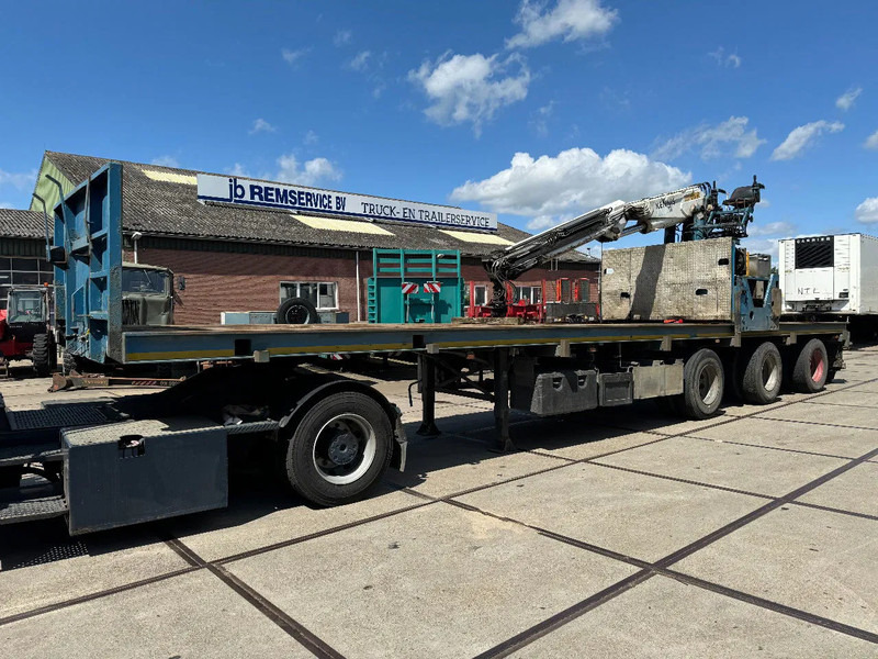 Floor FLO 17 30 H2 + KENNIS R-36 DRUM BRAKES - Semi-remorque plateau: photos 1 Floor FLO 17 30 H2 + KENNIS R-36 DRUM BRAKES - Semi-remorque plateau: photos 1