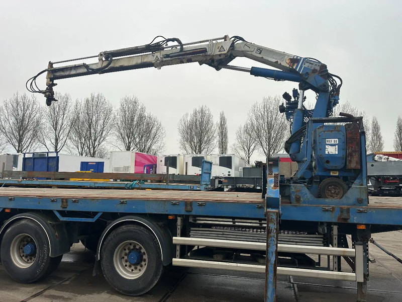 Floor MET HIAB R165-F2, LAATSTE 2 ASSEN GESTUURD - Semi-remorque plateau: photos 5 Floor MET HIAB R165-F2, LAATSTE 2 ASSEN GESTUURD - Semi-remorque plateau: photos 5