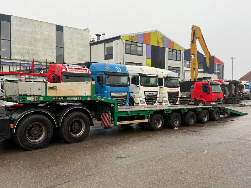 Goldhofer STZ-H5,5 ACLE, 3 AXLE FORCED STEERING, DOUBLE HYDRAULIC RAMPS, TUV TILL 11-11-2026 - Semi-remorque surbaissé: photos 1 Goldhofer STZ-H5,5 ACLE, 3 AXLE FORCED STEERING, DOUBLE HYDRAULIC RAMPS, TUV TILL 11-11-2026 - Semi-remorque surbaissé: photos 1