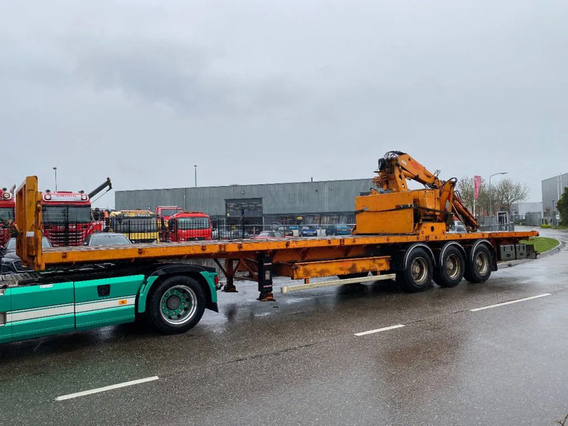 Kaiser KENNIS 14000 ROLLER CRANE HATZ ENGINE - Semi-remorque plateau: photos 1 Kaiser KENNIS 14000 ROLLER CRANE HATZ ENGINE - Semi-remorque plateau: photos 1