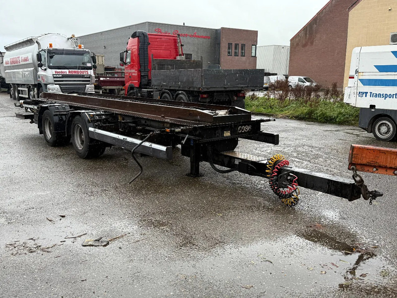 Krone ZZF 18 + DHOLLANDIA LIFT 2.000 KG - Remorque porte-conteneur/ Caisse mobile: photos 3 Krone ZZF 18 + DHOLLANDIA LIFT 2.000 KG - Remorque porte-conteneur/ Caisse mobile: photos 3