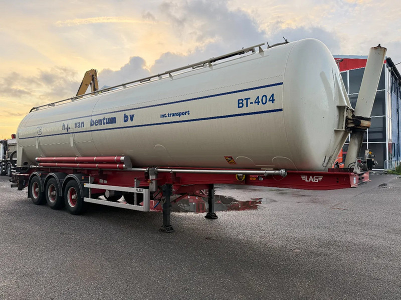 LAG O-3-39 - 61.000 LITER - TIPPER BULK - 3 AXLE - BPW - Semi-remorque citerne: photos 3 LAG O-3-39 - 61.000 LITER - TIPPER BULK - 3 AXLE - BPW - Semi-remorque citerne: photos 3